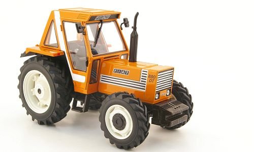 Preisvergleich Produktbild Fiat 880 DT, orange / weiss, Modellauto, Fertigmodell, Replicagri 1:32