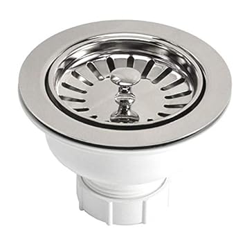 Shineman Sanitary/Kitchen Sink Coupling/Sink Jali/Full Thread Waste Coupling/Plastic Waste Coupling (4 Inches Diameter, White)