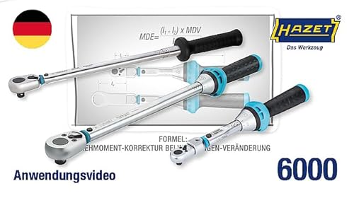 HAZET 6450D-19 59.5 mm Hexagon Profile Insert Open-End Wrench - Chrome-Plated - Image 2