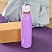 Owala FreeSip Twist Insulated Stainless Steel Water Bottle with Straw for Sports and Travel, BPA-Free, 18-oz, Purple (California Grapevine)