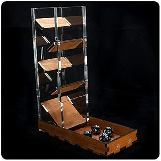 C4Labs Dice Tower & Tray for Dice Games
