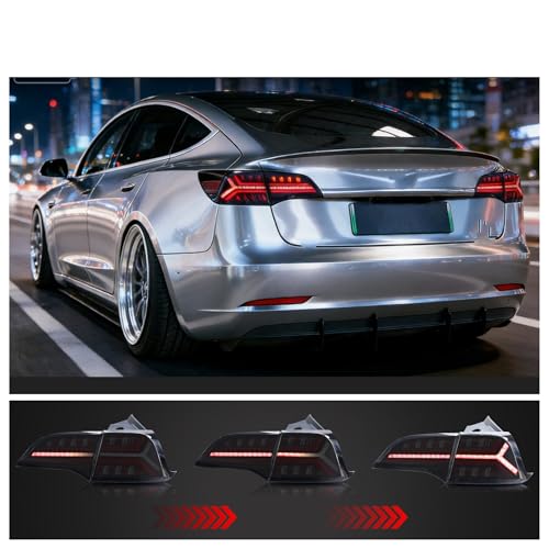 Feux arrière pour Tesla Model Y LED remplacement clignotant - 4