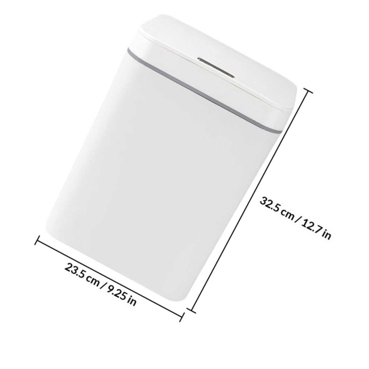 ULTECHNOVO Smart Trash Can 16l Induction Dustbin with Lid Rechargeable Automatic Sensor Waste Storage Bin for Home Kitchen Touchless Waste Container image 2