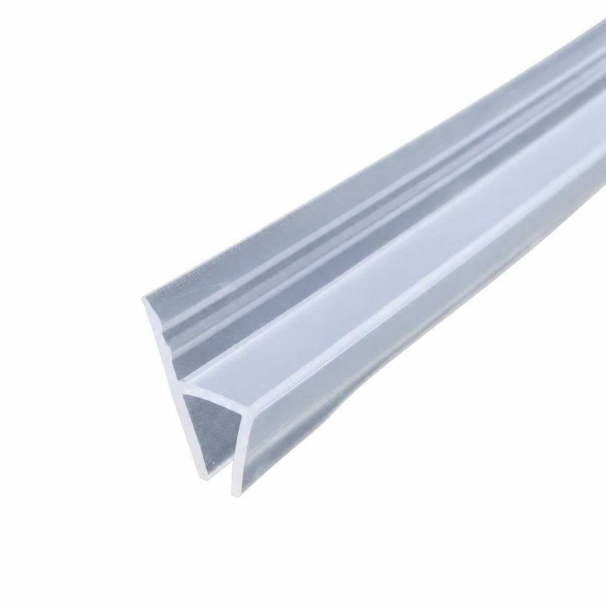 Jmgdj H Type 8Mm H-Shaped, F-Shaped, U-Shaped Frameless Glass Door Sealing Strip, Bathroom Water Blocking Sealing Strip-4.0M