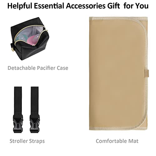 Tenot Baby Diaper Bag Backpack, Travel Diaper Bags For Baby Girl Boy Large Capacity Baby Bag Backpack For Women Black #TOP4