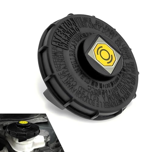 WZP Brake Fluid Cap Master Cylinder Fluid Cap with Built-in Rubber Sealing Ring Brake Reservoir Replacement Compatible with Honda Accord Replaces for 46662-SLE-J01 46662-SDC-A02 46662-S8A-003