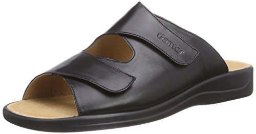 Mules femme Ganter Monica-g chaussures confortables en cuir à semelle amovible