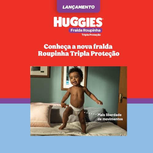 HUGGIES Fralda Tripla Prot. Roup. Xg - 24Und