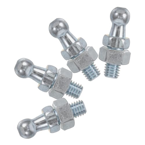 FRCOLOR 4 Piezas de Soporte de Elevación con Resorte de Gas, Perno Prisionero Galvanizado de Metal para Caja de Luz y Vallas Publicitarias, Accesorios Duraderos y Ajustables para Montaje