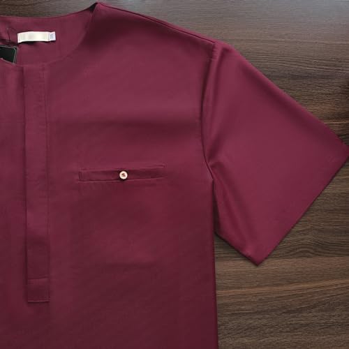 African Men Suit Summer Fashion Clothes 2 Piece Sets Short Sleeve Shirt Pants Slim Attire Dashiki Outfits3