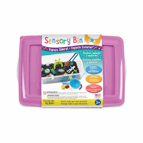 Creativity For Kids, Faber-Castell, Caixa Sensorial Espaço Sideral, Estimula o Desenvolvimento, para