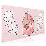 ★【Surface de contrôle supérieure】 : tapis de souris japonais Kawaii mignon pour ordinateur grand conçu avec un matériau tressé en fibre superfine, la surface lisse vous offrira un mouvement de souris sans frustration. Optimisé pour un mouvement rapide tout en conservant une excellente vitesse et contrôle pendant votre travail ou votre jeu.