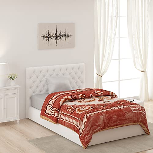 Buy Monte Carlo Shagun Super Soft Premium Single Bed 100 Polyster