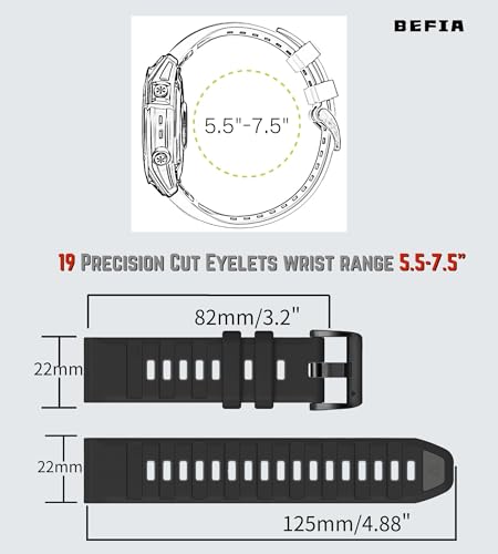 Image of 22mm Watch Band for Garmin fenix 8 47mm 5 6 fenix 7 sapphire solar band Quick Fit 22 Watch Bands for Garmin Watch Forerunner 965 955 epix gen 2 47mm Strap Comfort for Men Women