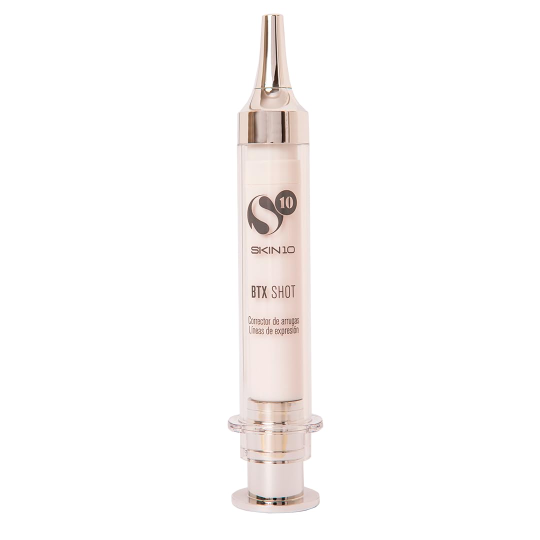 MEDICHY MODEL - Skin10 BTX Shot Tratamiento descontractivo de las arrugas - Efecto Reafirmante y Antiedad - Fórmula Hidratante para Piel Firme y Suave - 10 ml