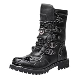 3. Fermeture à lacets arrière : les bottes de moto adoptent une conception de fermeture à lacets arrière, ce la rend facile et rapide à mettre et à enlever, tout en assurant également l'ajustement et la stabilité des bottes.