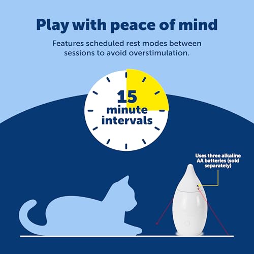 PetSafe Zoom Rotating Laser Cat Toy Includes 2 Interactive Laser Lights by PetSafe - Image 5