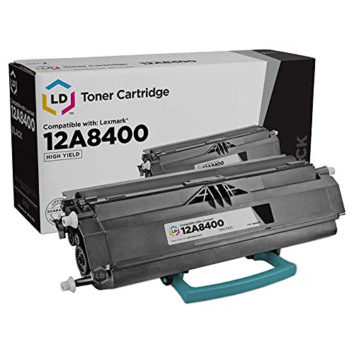 LD Remanufactured Toner Cartridge Replacement for Lexmark 12A8400 High Yield (Black) Compatible with Lexmark E232 E232t E332n E332tn E332 E240 E230 E234 E234n E234tn E240n E240t