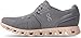 Produktbild On Damen Cloud 5, Laufschuhe, grau (Zinc/Shell 59.988883), 40.5 EU