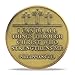 RYUKENLM I Can Do All Things Christian Challenge Coin Inspring Philippians 4:13 Verse Token Ideal Christian Gift for Men Women Religious Keepsake
