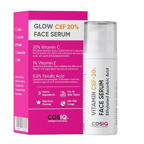 Cos-IQ 20% Vitamin C Serum with Vitamin E & Ferulic Acid