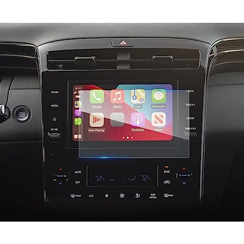 Protecteur d'écran de voiture pour Tucson NX4 2021 navigation GPS tactile 8 pouces
