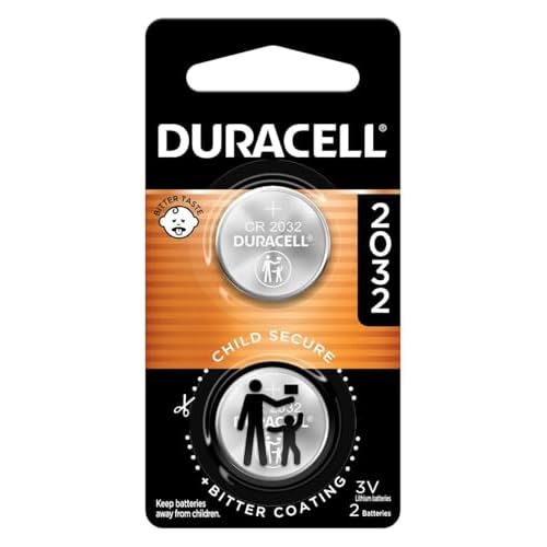 Duracell CR2032 3V Lithium Coin Battery Twin
