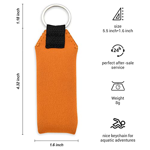 Foam Floating Keychain Chains For Boating Fishing Kite Surfing Sailing And Waterproof Floatable Foam Keychain(2Pcs) #TOP1