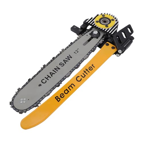 LICAEVEY Beam Cutter Attachment for 7-1/4 & 8-1/2 Circular Saws 12-Inch Cutting Depth Extender for Drive Saws with Safety Guard for Heavy Duty Beam Cutting