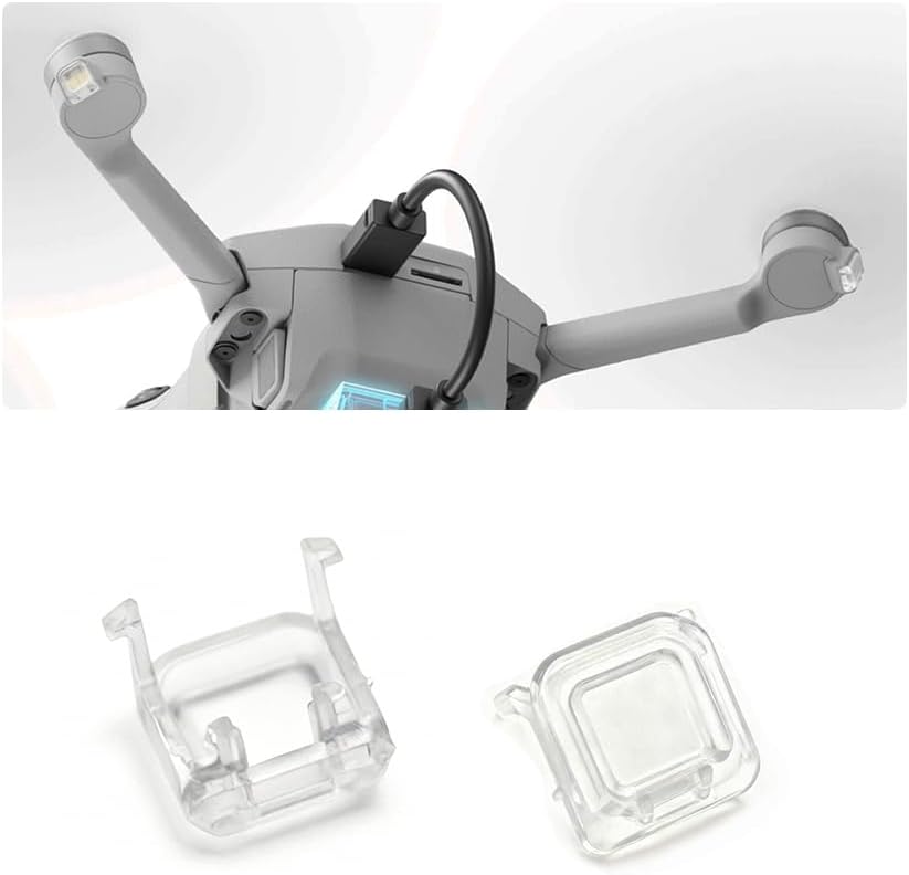 (2pcs) Rear Arm LED Lamp Covers with Plastic Spudgers, Mini 4 Pro Repair Parts Replacement