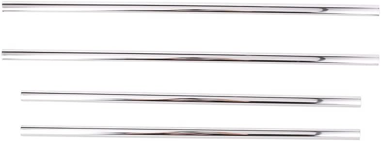 PIUGILH Fit for Hummer H2 2003 2004 2005 2006 2007 2008 2009 Lower Windows Frame Sill Molding Cover Trims Stainless Steel,4PCS