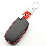 Material: el estuche de la llave está hecho de material de alta calidad, saludable y seguro para usted y sus hijos. Excelente sensación táctil y elegante. El diseño bastante duradero y especial hace que su llave se destaque, sea fácil de instalar y se ajuste perfectamente.