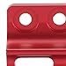 Keenso Bikes Front Derailleur Hanger, AL7075 Aluminum Alloy, CNC Machining Anodized Coating for Road Bikes with Smooth Gear Shifting (Red)