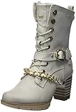 Absatzform: Blockabsatz MUSTANG Damen Stiefelette, Ice, 38 EU