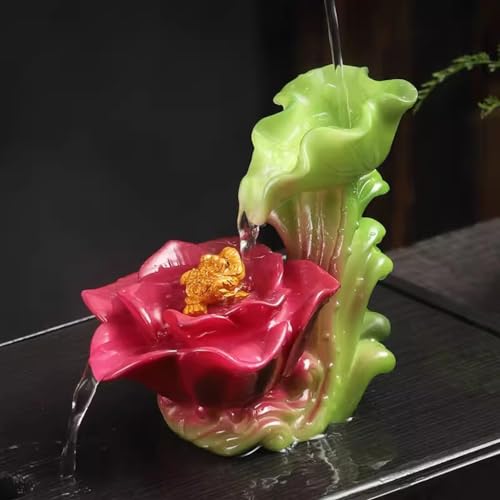 Accessoires pour service à thé statue créative Lotus magique