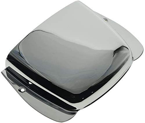 Chrome P Bass Guitar Bridge Cover Protector for Fender Style Precision P Bass, Silver, P Bass Bridge Cover - Image 4