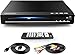 DBPOWER DVD Player for TV, DVD Players with HDMI & AV Cable, Full HD 1080P All-Region Free DVD CD MP3 Player with Remote Control, USB Port (non blueray)