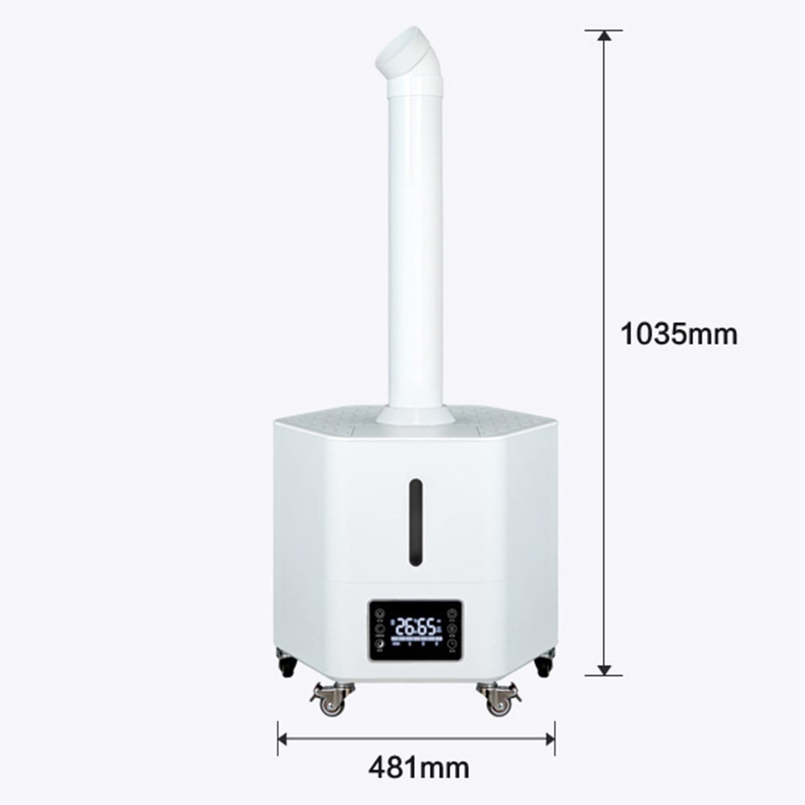 Umidificatore,Umidificatore silenzioso,Umidificatore d'aria silenzioso da 22 litri con modalità nebbia regolabile, Spegnimento automatico senza acqua, Per camera da letto,Ufficio,Camera da letto per