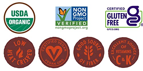 Rhythm Superfoods Organic Crunchy Cauliflower Bites Buffalo Ranch Flavor, Gluten Free, 1.4 Ounces (Pack Of 8) #TOP4