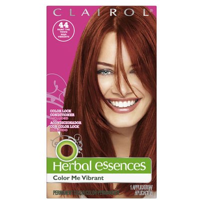 Herbal Essences Color Me Vibrant Permanent Hair Color 044 Paint The Town 1 Kit, 1 ct (Pack of 3)