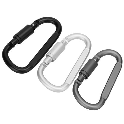 Fivela em forma de D, grampo mosquetão durável, para içamento de trabalho aéreo de resgate de incênd