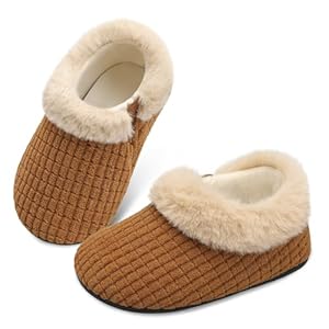 Centipede Demon Toddler Slippers for Boys Girls Slip on Kids Baby Toddlers House Shoes Lightweight Barefoot Furry Sock Shoes Indoor Outdoor Warm Walking Shoe