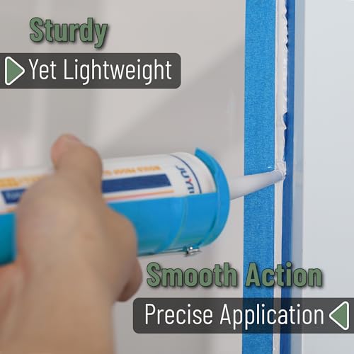 Image of Bates- Caulking Silicone Gun, 10:1 Thrust Ratio, Hand Caulking Guns, No Drip