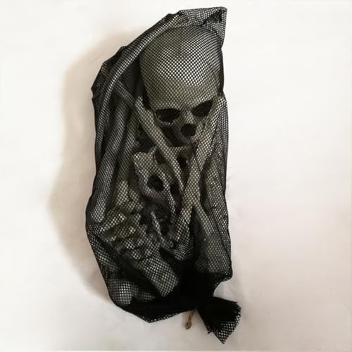 Accesorios de esqueleto para Halloween: transforma tu casa embrujada con realismo terrorífico 3