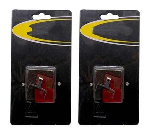 Plaquette de frein VTT idéale pour les descentes humides et boueuses en forêt, pack de 2 paires