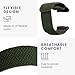 kwmobile Nylon Band Compatible with Xiaomi Redmi Watch 3 Active - Band Replacement Strap for Fitness Tracker