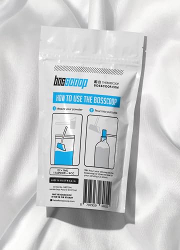 Set 5 piezas cucharas para suplementos sin derrames miniatura 3