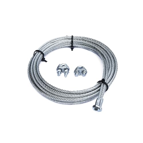 ✅ Alta Qualità e Resistenza: Realizzato in acciaio zincato, il kit per porte basculanti garantisce durabilità e protezione dalla ruggine.