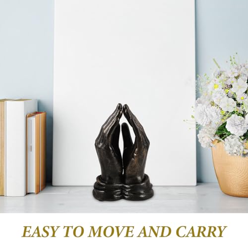 HOLIDYOYO Estatueta De Mãos Em Oração Estátua De Gesto De Mão Oração Mãos Em Oração Estatueta De Mes