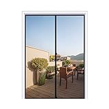 MAGZO Magnetic Screen Door Fit Door Size 40 x 82 Inch, Screen Size 42' x 83' Reinforced Fiberglass...